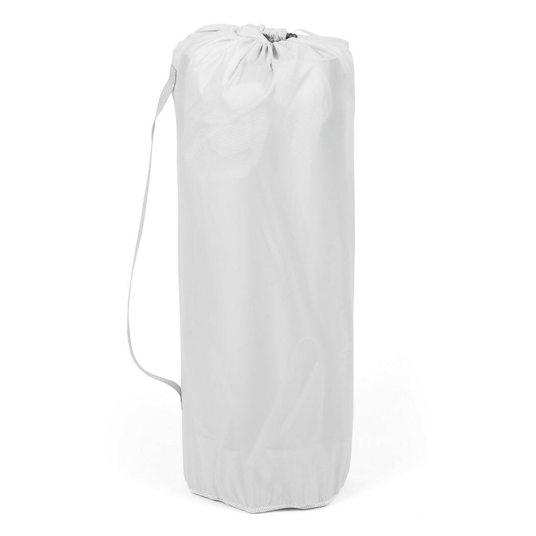 Ickle Bubba Fiesta Pop-Up Playpen - Biscuit - folded within storage bag