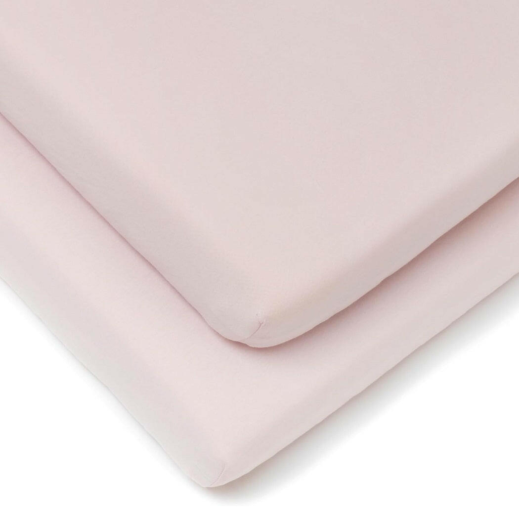 Clair De Lune Fitted Cot Bed Sheets (Pack of 2) - Pink