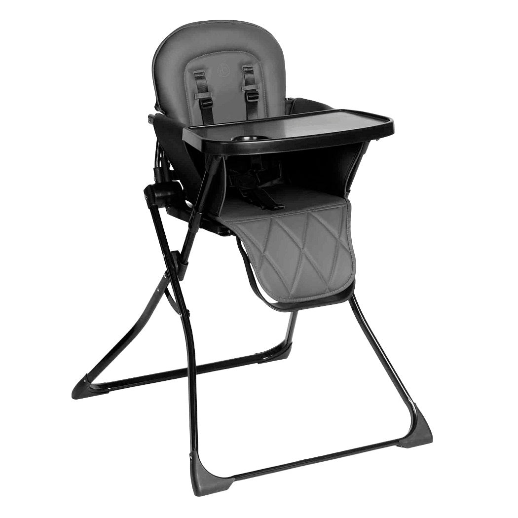 Ickle Bubba Flip Pro Magic Fold Highchair - Charcoal Grey - with detachable tray