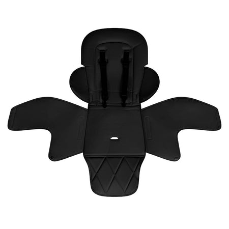 Ickle Bubba Flip Pro Magic Fold Highchair - Black - wipe-clean removable seat cover
