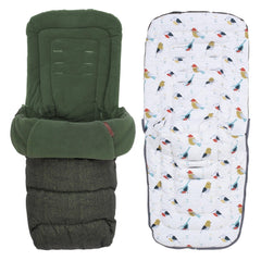 Cosatto Footmuff - Bureau - footmuff with patterned reverse/seat liner