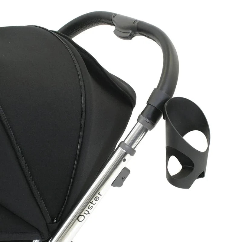 Oyster bottle holder attached to Oyster pushchair