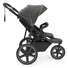 Ickle Bubba Venus Jogger Pro - Charcoal Grey - seat upright