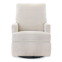 Obaby Madison Swivel Glider Recliner Chair (Boucle) - front view