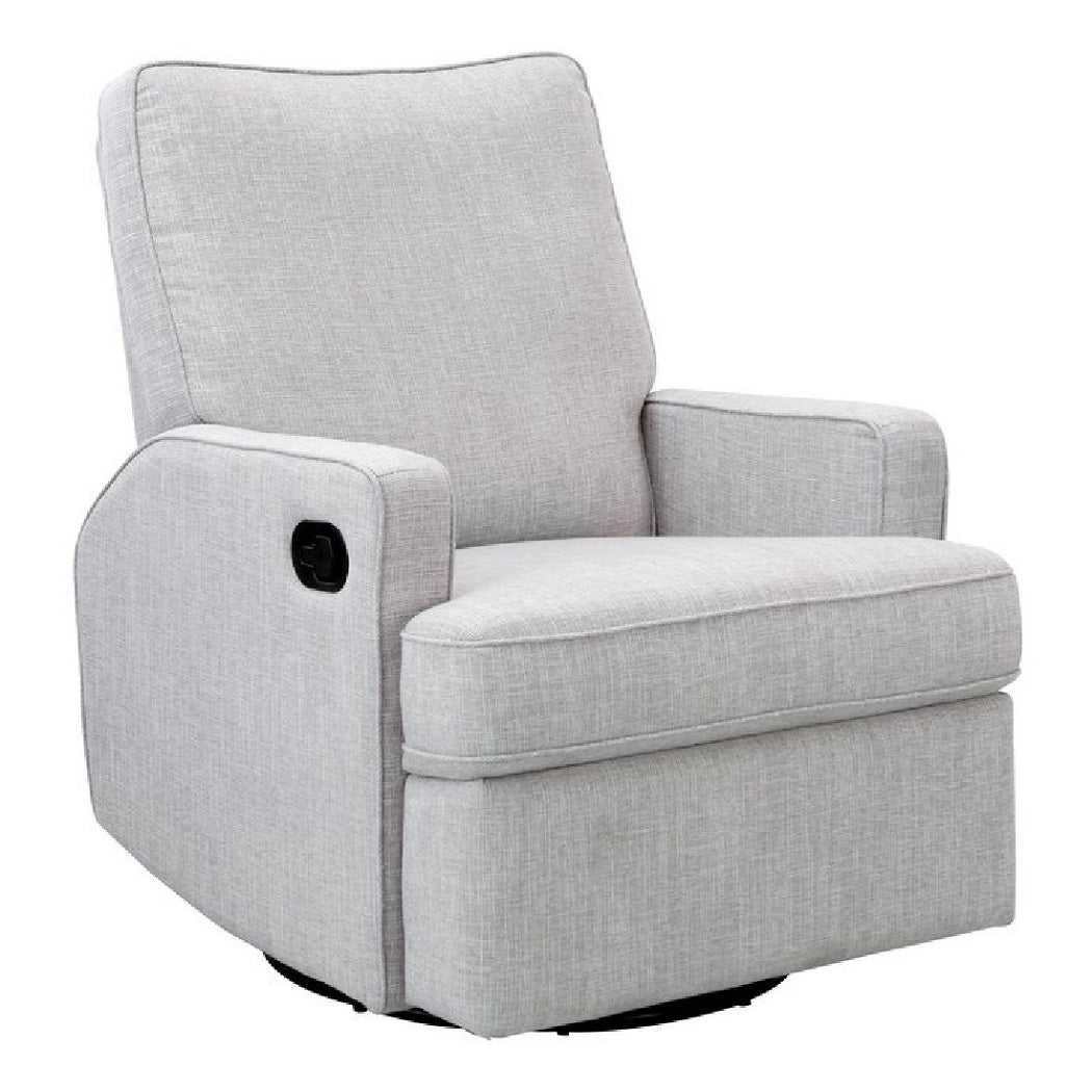 Obaby Madison Swivel Glider Recliner Nursing Chair - Pebble