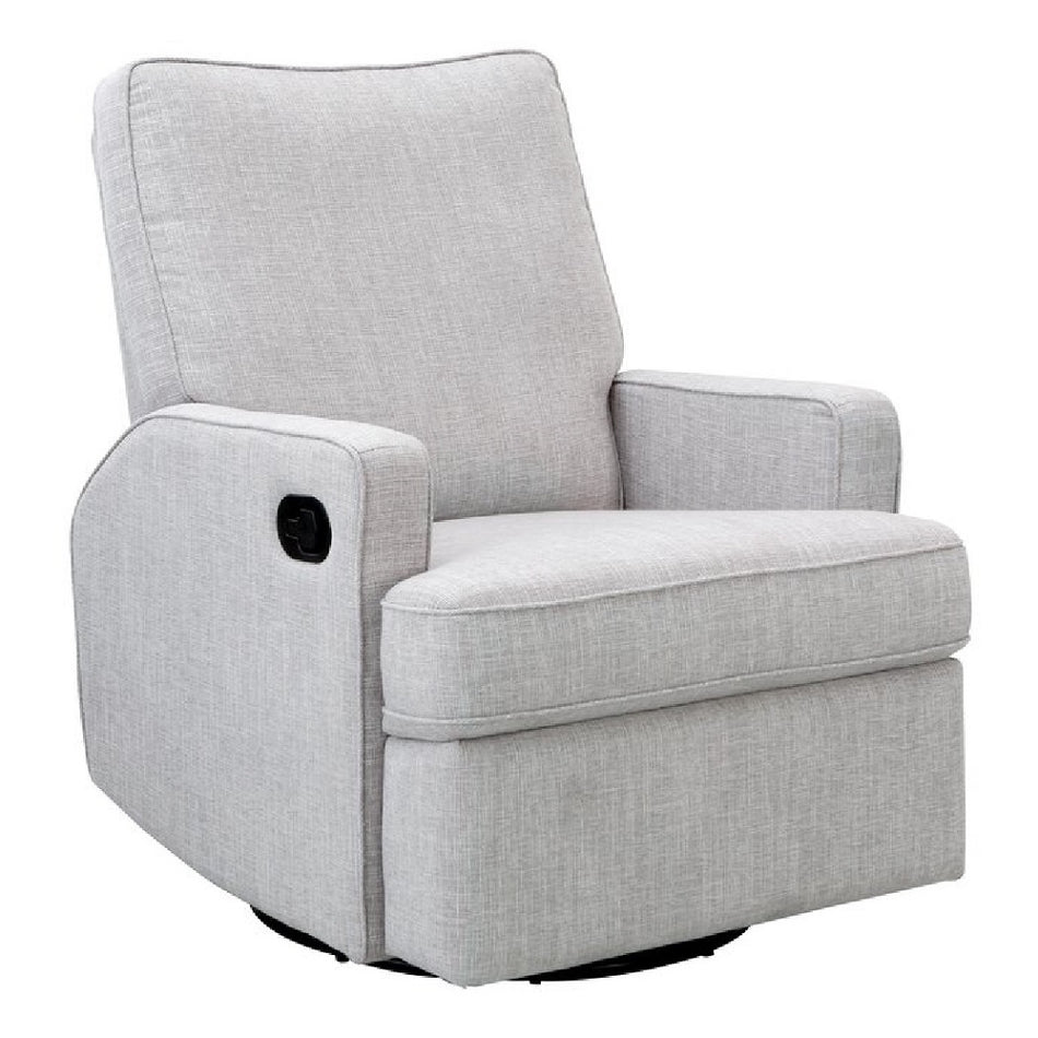 Obaby Madison Swivel Glider Recliner Nursing Chair - Pebble