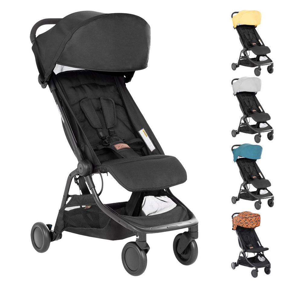 Mountain Buggy Nano Stroller - Lightweight Travel Buggy - all colours