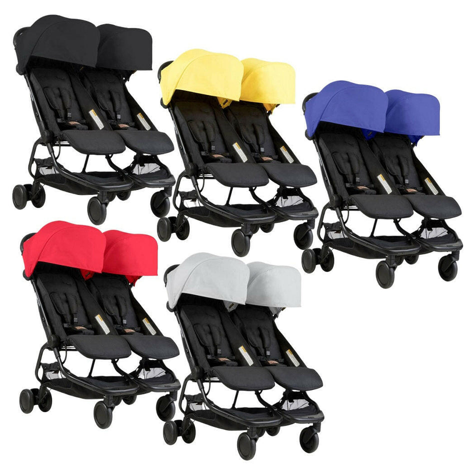 Mountain Buggy Nano Duo - Side-by-Side Double Pushchair