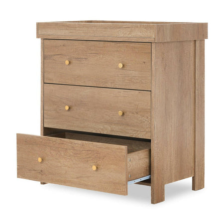 Obaby Nika Changing Unit - Oak - with removable changing top