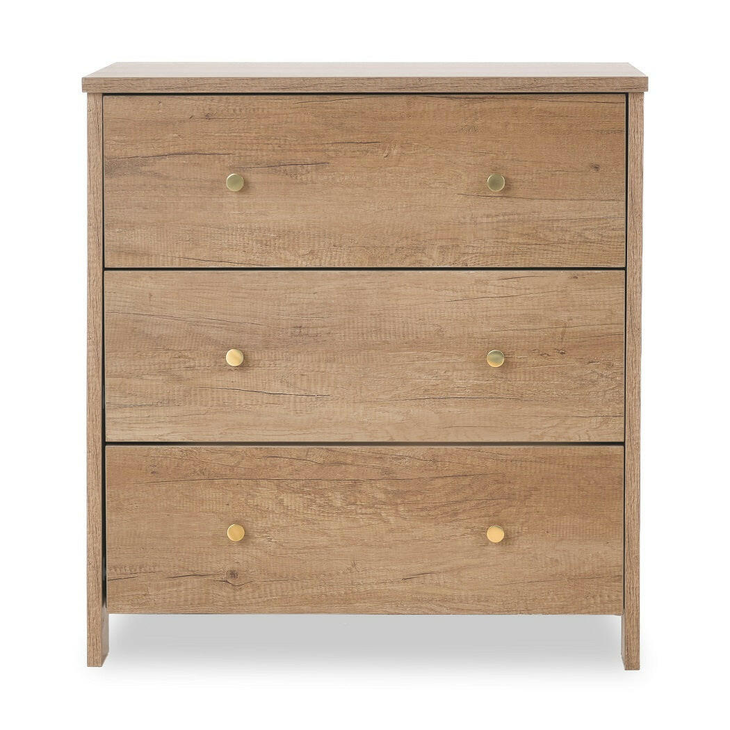 Obaby Nika Changing Unit - Oak - with changing top removed