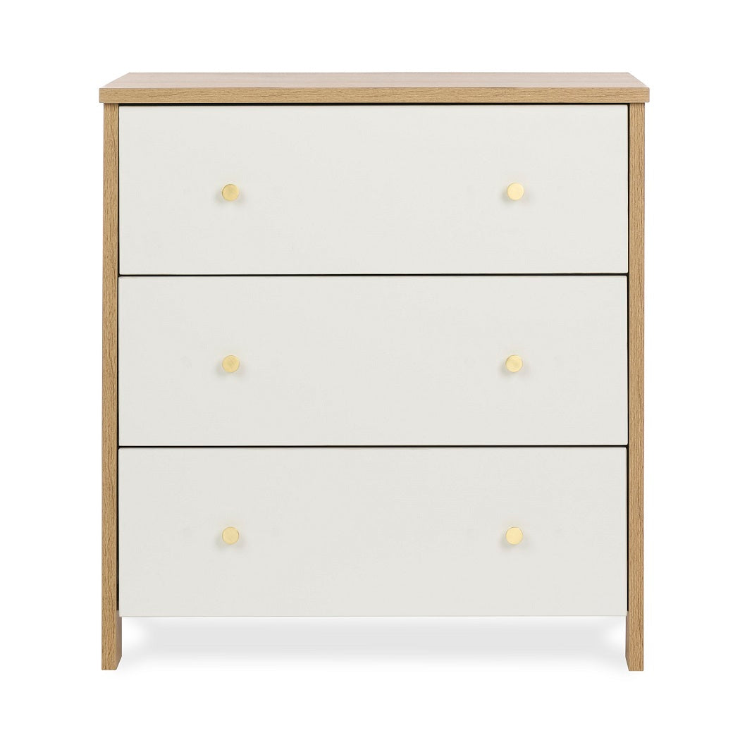 Obaby Nika Changing Unit Oak & White - without changing top 