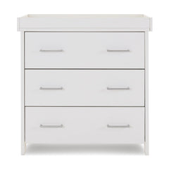 Obaby Nika Changing Unit - White Wash - front view