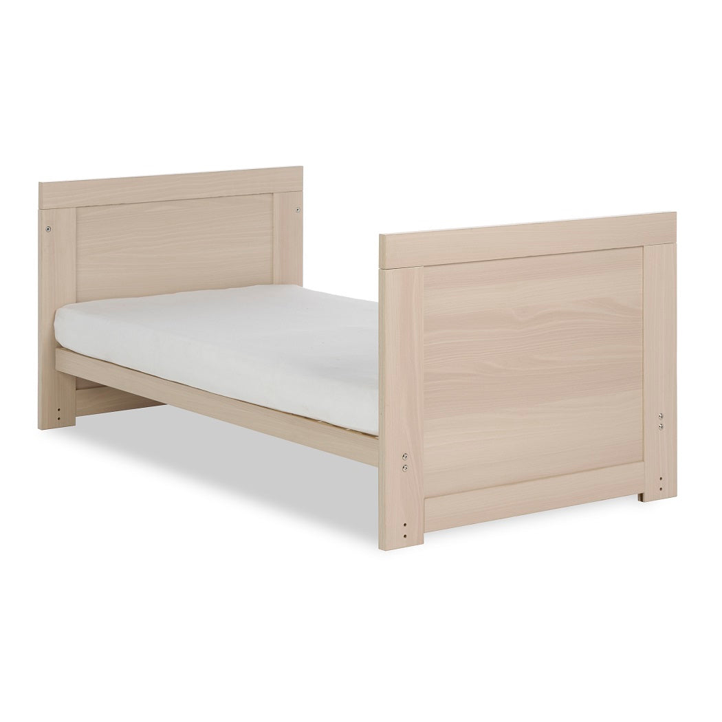Obaby Nika Cot Bed Aspen - converted into toddler bed