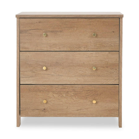 Obaby Nika Changing Unit - Oak - with changing top removed