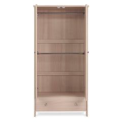 Obaby Nika Wardrobe Aspen - interior with hanging rails