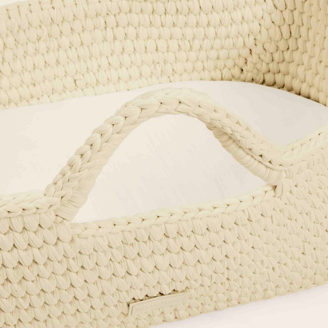 Ickle Bubba Nova Moses Basket - Buttercream basket - crochet construction