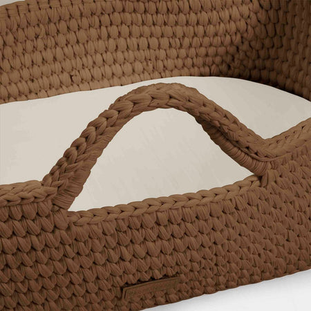 Ickle Bubba Nova Moses Basket - Mocha basket - crochet construction