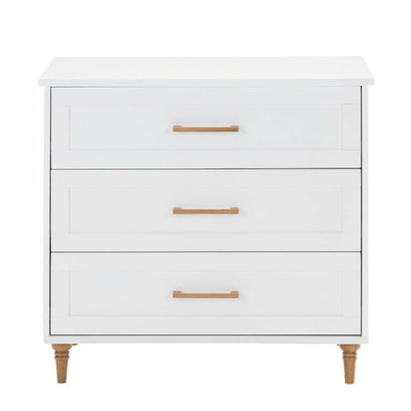 Obaby Orla Changing Unit - White with Oak - shown without its changing top
