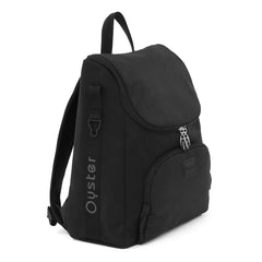 BabyStyle Oyster 3 Black LUXURY Bundle (Pixel) - showing the included matching backpack style changing bag