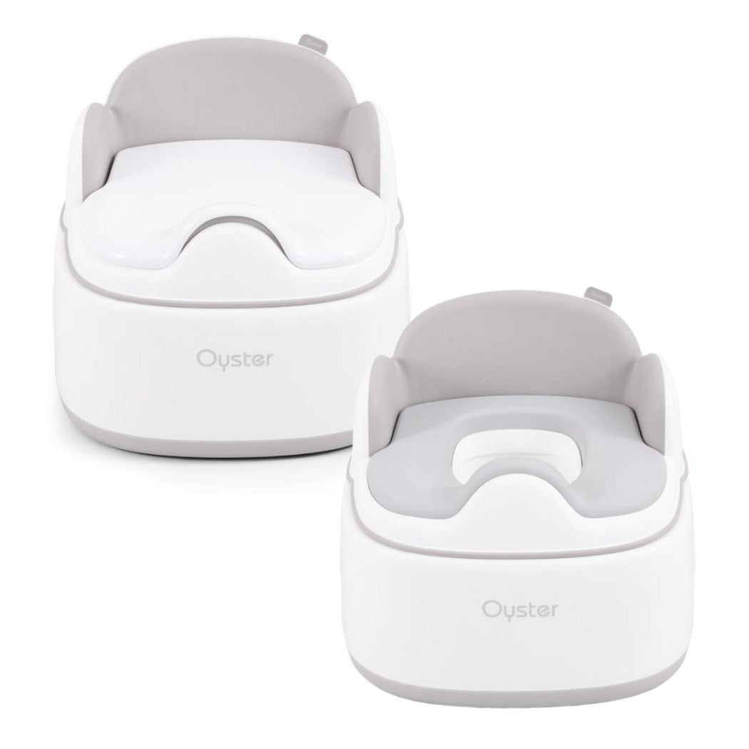 BabyStyle Oyster 4in1 Potty - White - as potty and potty with lid