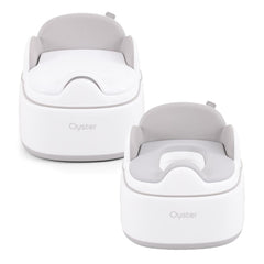 BabyStyle Oyster 4in1 Potty - White - as potty and potty with lid