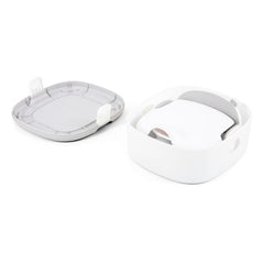 BabyStyle Oyster 4in1 Potty - White - potty inside storage box with its lid