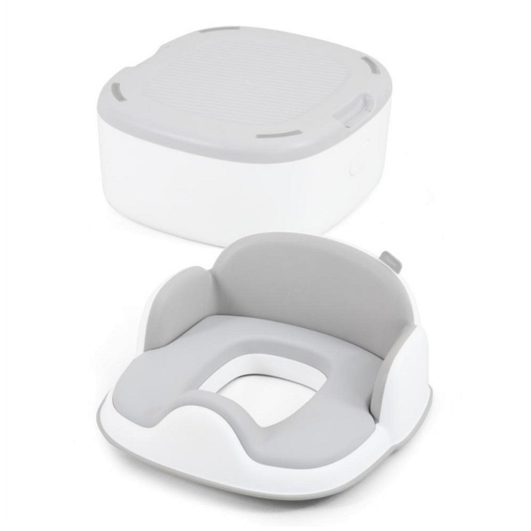 BabyStyle Oyster 4in1 Potty - White - seat unit and stool