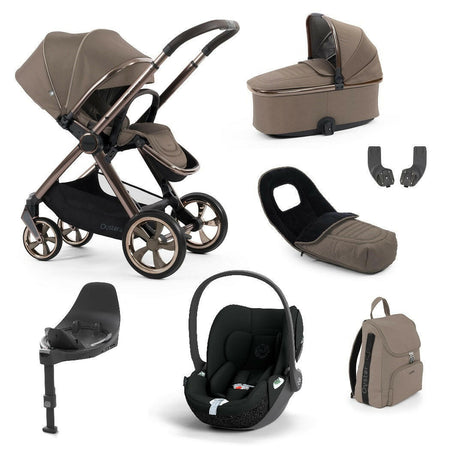 BabyStyle Oyster 4 Luxury Bundle with Cybex Cloud T - Mink - included items
