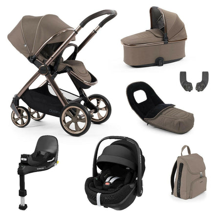 BabyStyle Oyster 4 Luxury Bundle with Maxi-Cosi Pebble 360 Pro² - Mink - included items