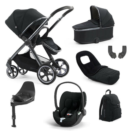 BabyStyle Oyster 4 ULTIMATE Bundle - Carbonite - with Cybex Cloud T