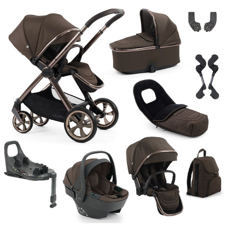 Oyster4 Tandem Luxury Bundle - Chocolate Velvet - included items