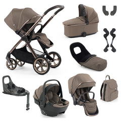 Oyster4 Tandem Luxury Bundle - Mink - included items
