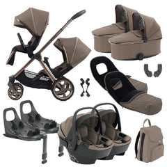 Oyster4 Twin Package - Mink - included items