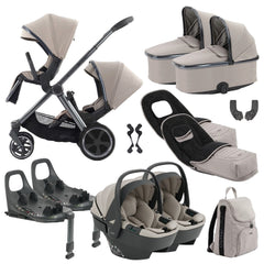 Oyster4 Twin Package - Stone - included items