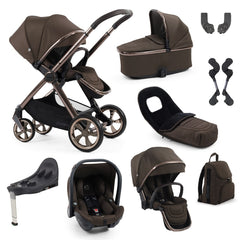 BabyStyle Oyster 4 Tandem Luxury Bundle - Chocolate Velvet