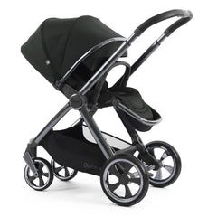 BabyStyle Oyster 4 Pushchair - Black Olive - parent-facing
