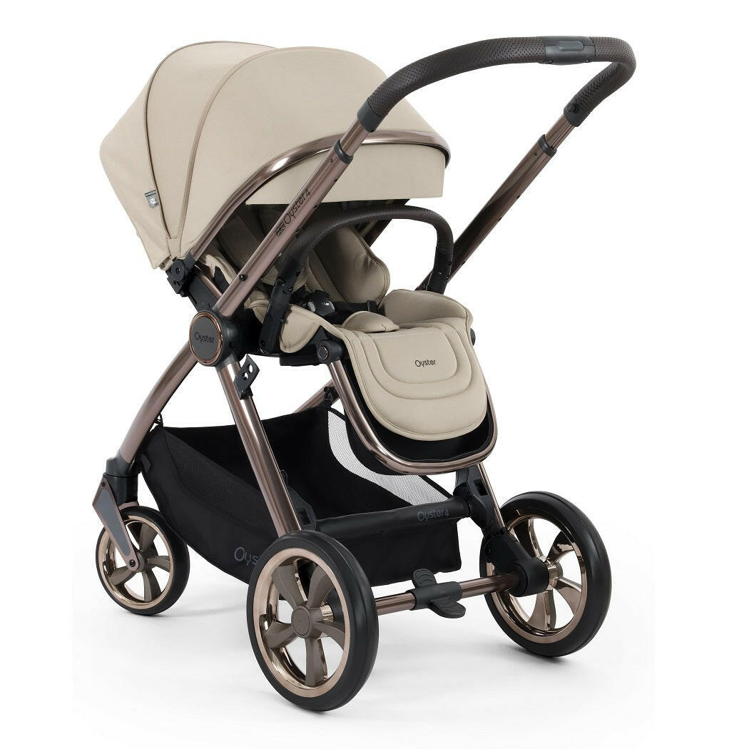 Oyster4 Pushchair - Buttermilk - parent-facing