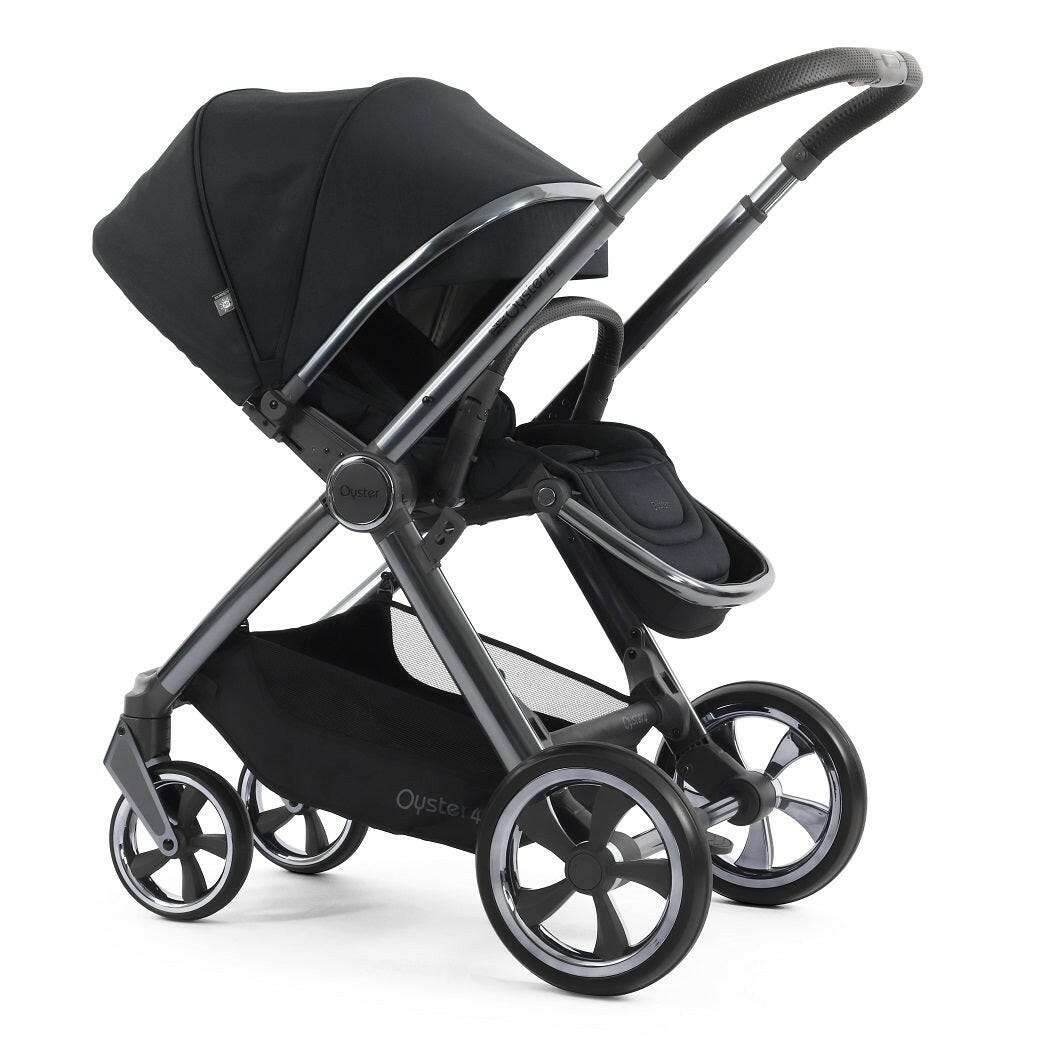 Oyster4 Pushchair - Carbonite - parent-facing