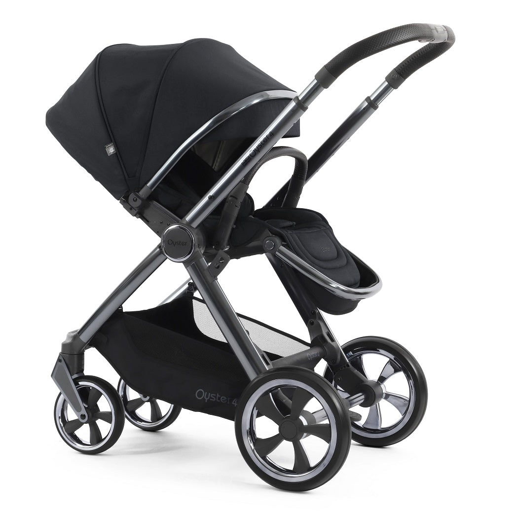 Oyster4 Pushchair - Carbonite - parent-facing