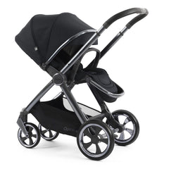 BabyStyle Oyster 4 Pushchair - Carbonite - parent-facing