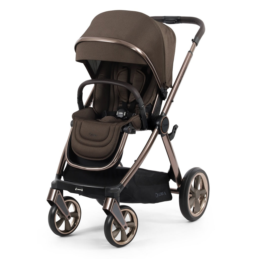 Oyster4 Pushchair - Chocolate Velvet - forward-facing