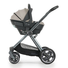 Oyster4 Chassis fitted with Capsule 360 Infant Car Seat - Stone