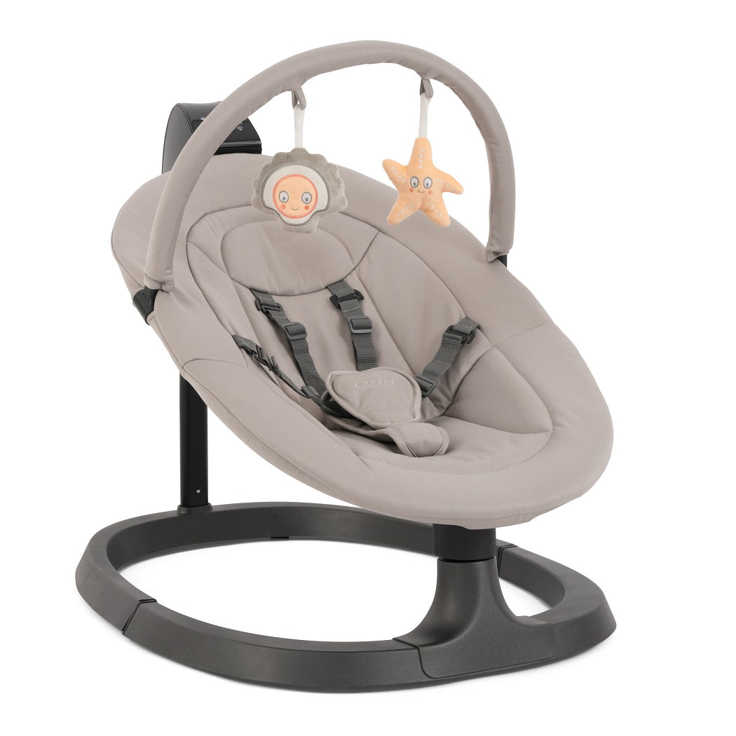 Oyster Ocean Baby Rocker & Seat - Stone