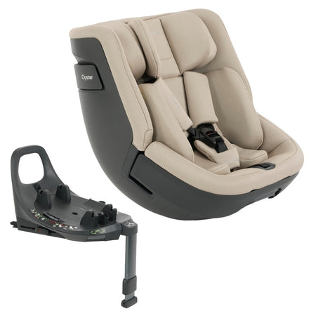 Oyster Toddler 360 Car Seat - Buttermilk with Isofix Base