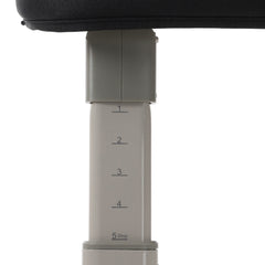 BabyStyle Oyster Wiggle Co-Sleeper Bedside Crib - Carbonite - five height positions