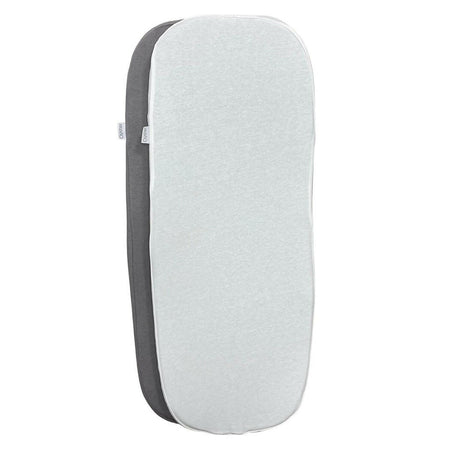 BabyStyle Oyster Carrycot Fitted Sheets - Pack of 2 - Grey/Ivory