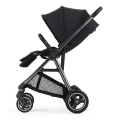 BabyStyle Oyster Gravity+ Stroller - Carbonite - forward-facing, side view