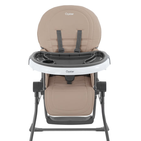 Oyster Highchair - Mink - front view