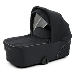 Oyster Vee Carrycot - Liquorice
