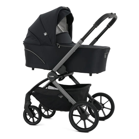 Oyster Vee Pram - Liquorice